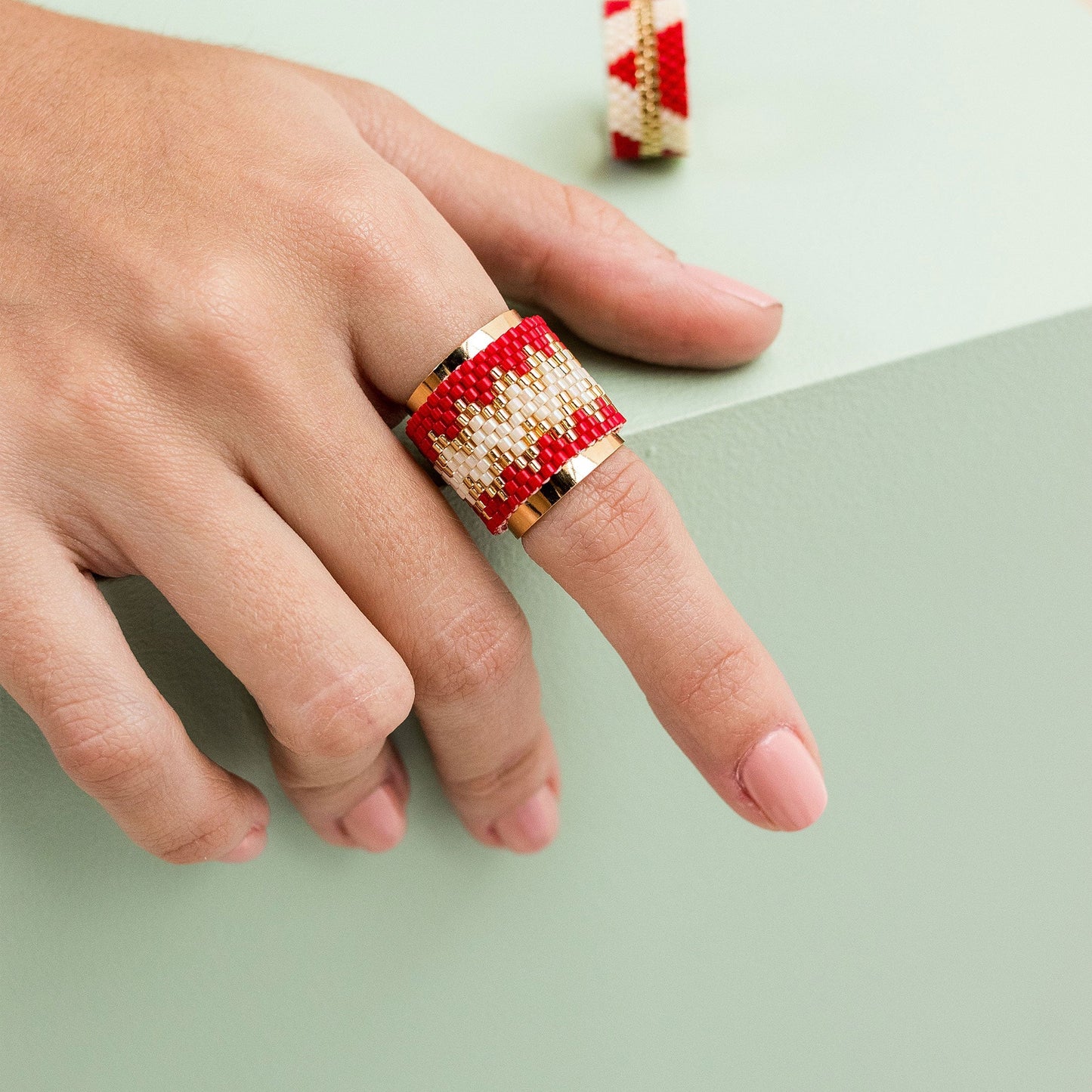 flori_anillo_miyuki_rojo