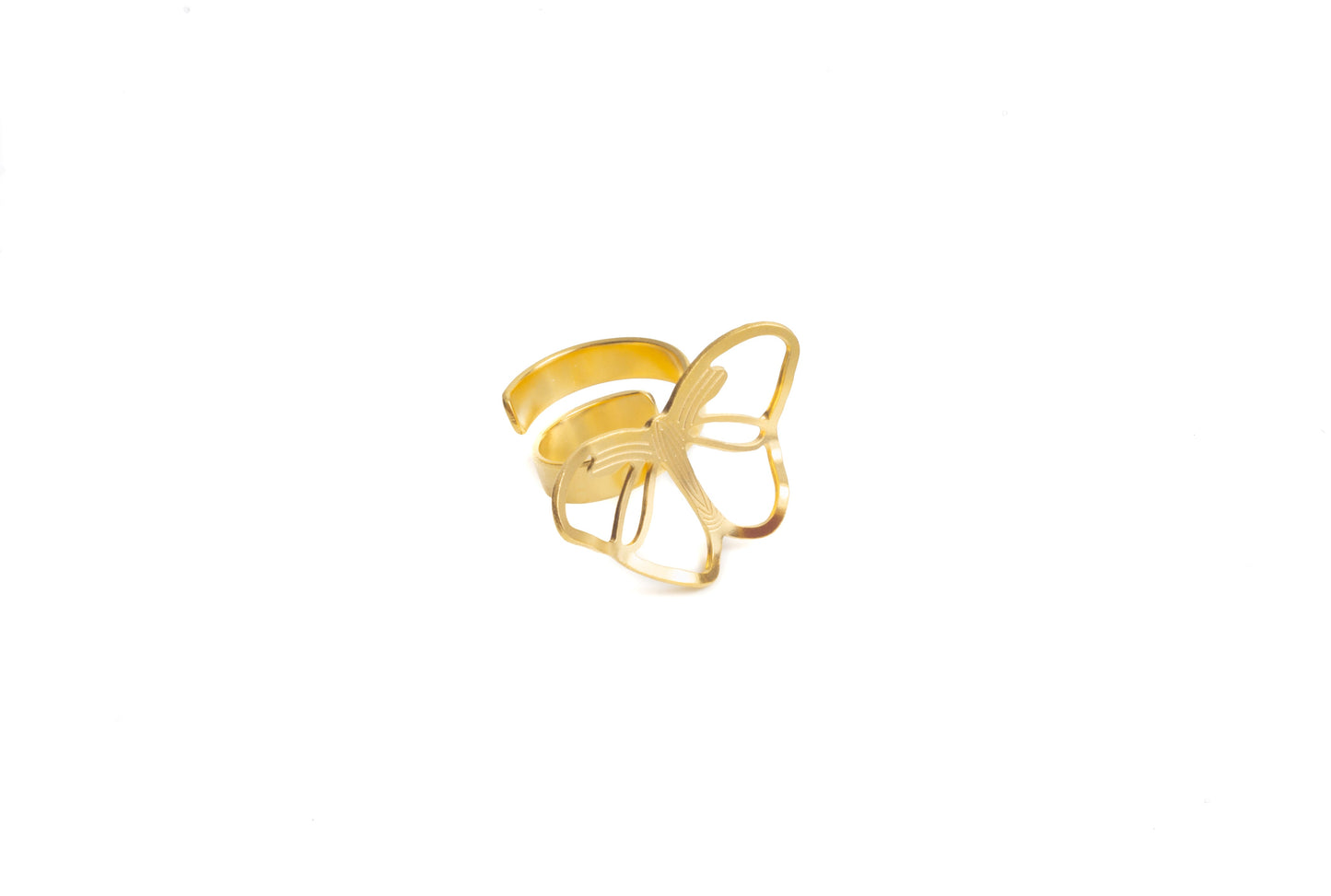 Anillo Morpho Mariposa